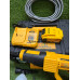 Безщіткова акумуляторна мийка високого тиску Krafftec Germany PRO (48V 8Ah 45 Бар) Ручна автомийка + 2 АКБ та насадки жовта